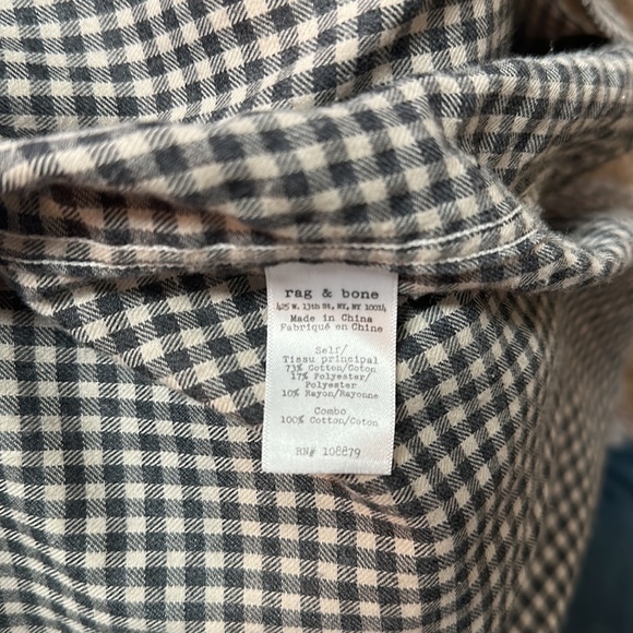 Rag & Bone classic fit button down Shirt - Picture 4 of 4